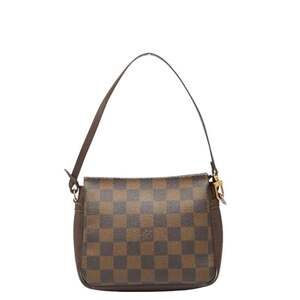 LOUIS VUITTON Brown Damier Leather Shoulder Bag